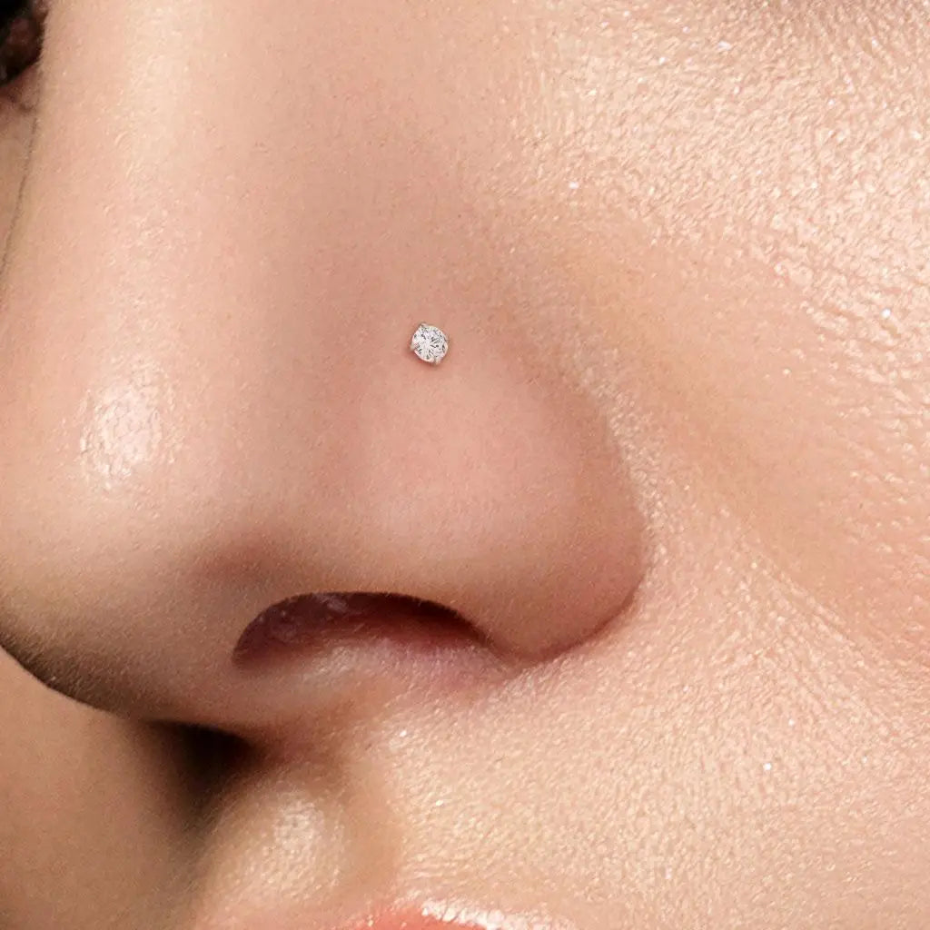 Piercing nez Rond en acier inoxydable