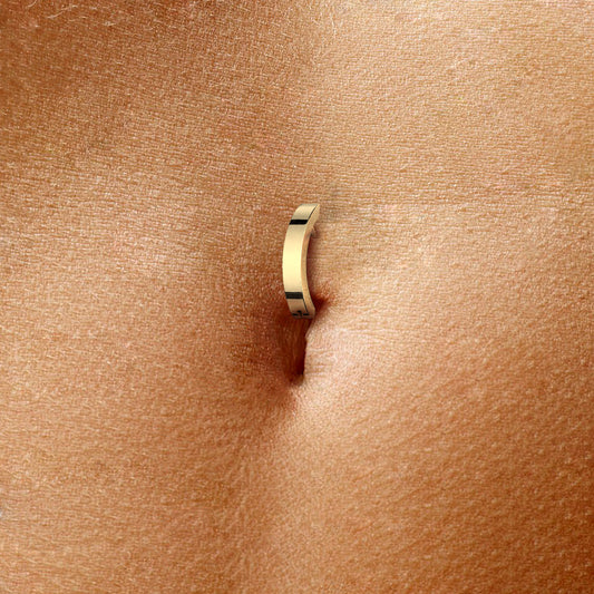 Piercing nombril Linea – Clicker en titane