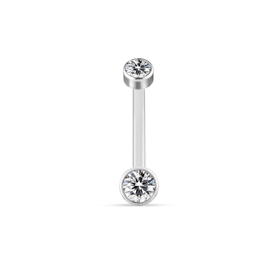 Piercing nombril Minimal en acier chirurgical