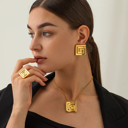 Collier Olympia en acier inoxydable