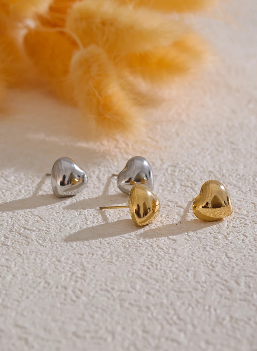 Boucles Little Heart dorées