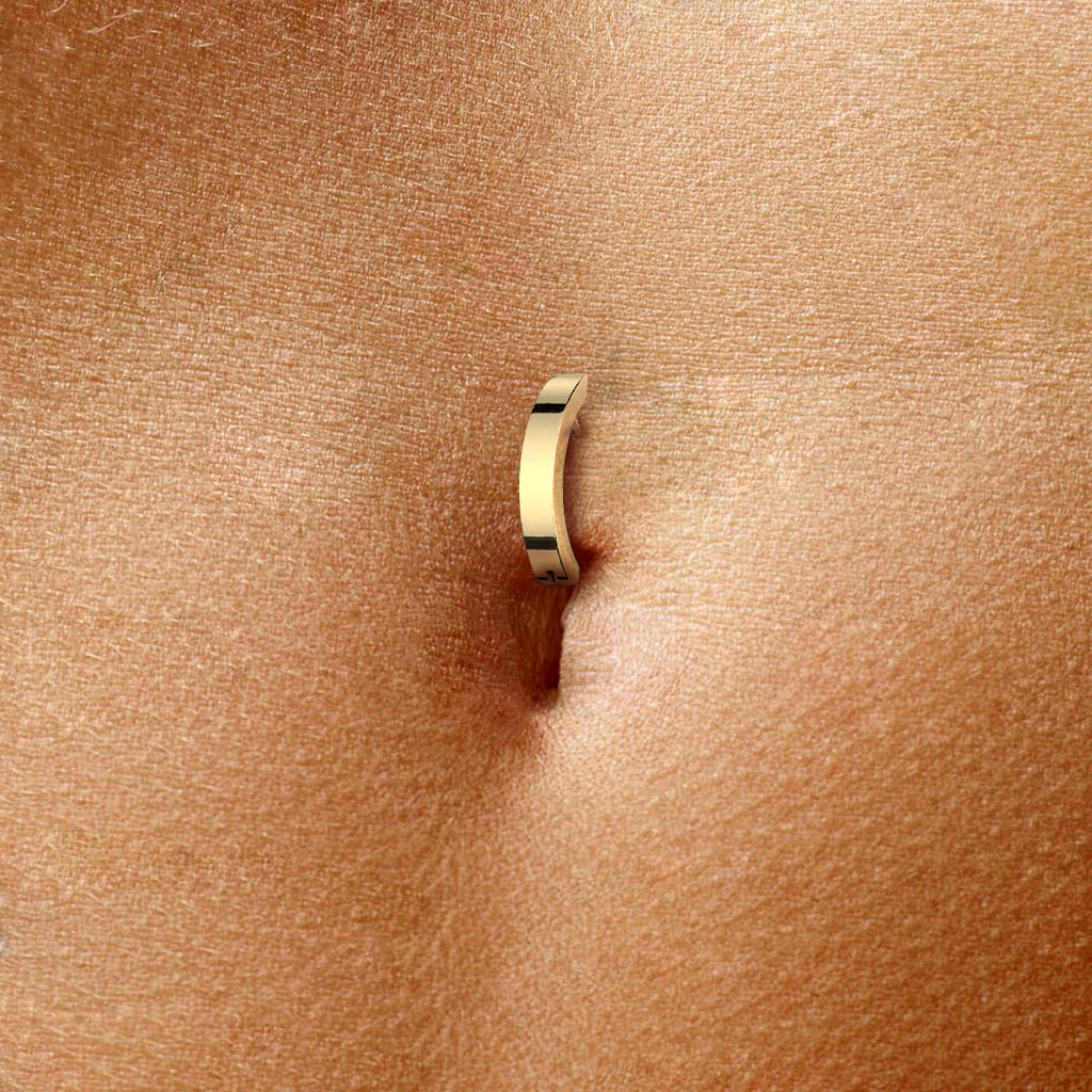 Piercing nombril Linea – Clicker en titane