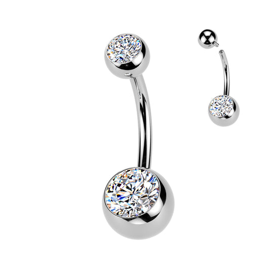 Piercing nombril Lorah en titane