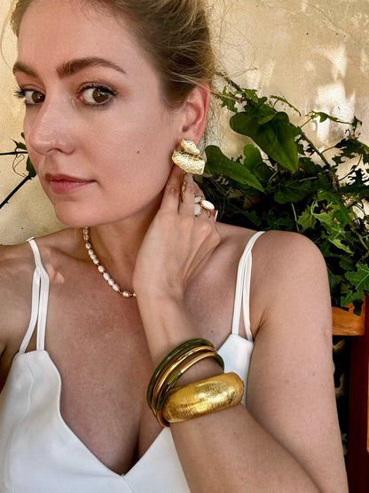 Boucles d’oreilles Héra en acier inoxydable